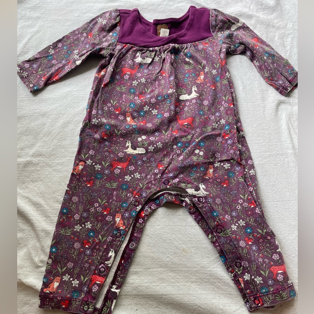 Tea Collection 6-9 month girls romper